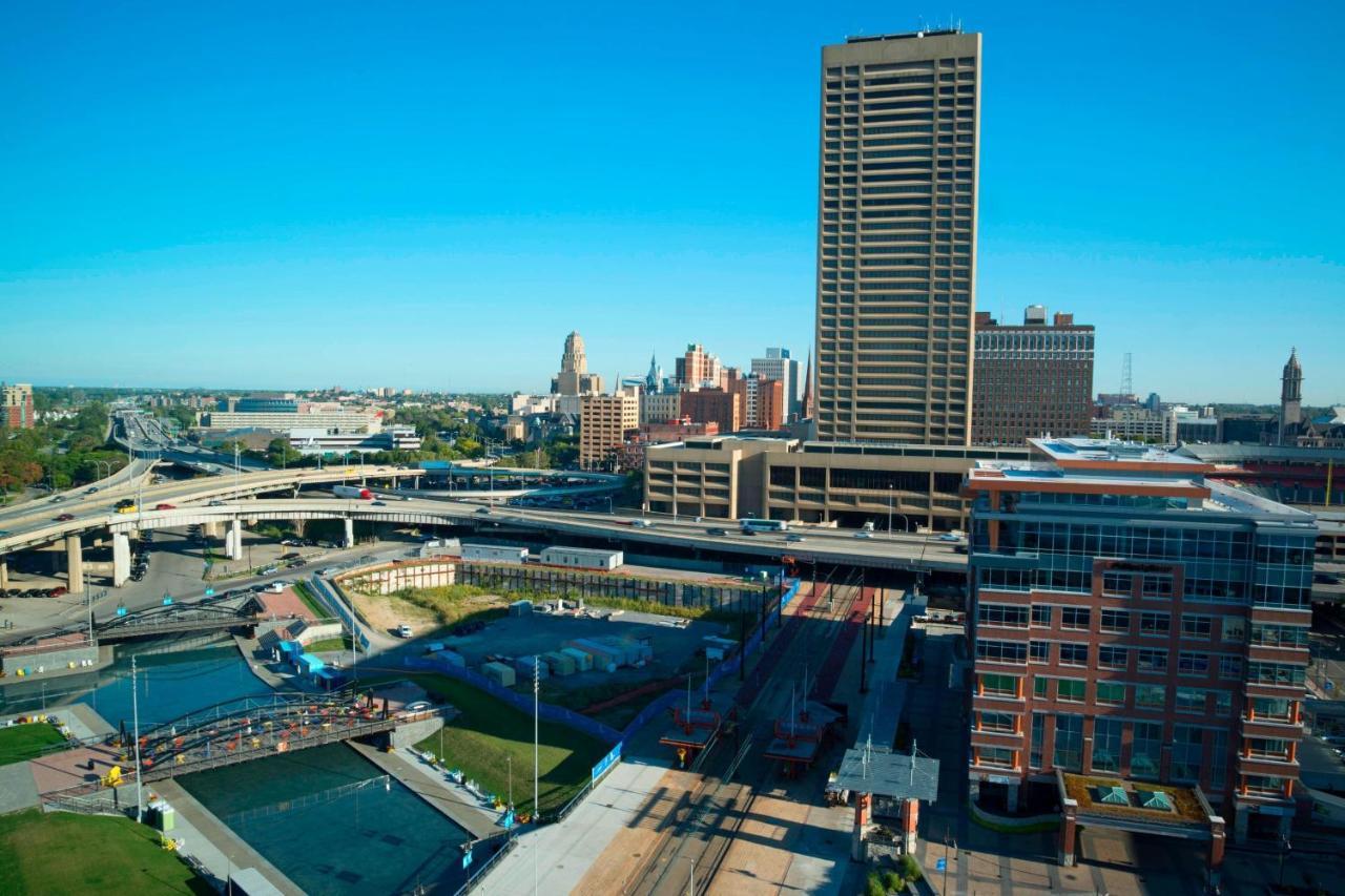 Buffalo Marriott At Lecom Harborcenter Hotel Exterior foto